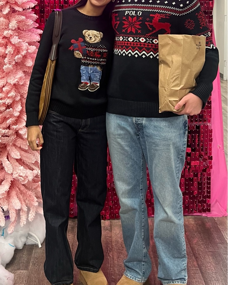 Polo Ralph Lauren Holiday Bear Sweater by Polo Ralph Lauren - Pickle