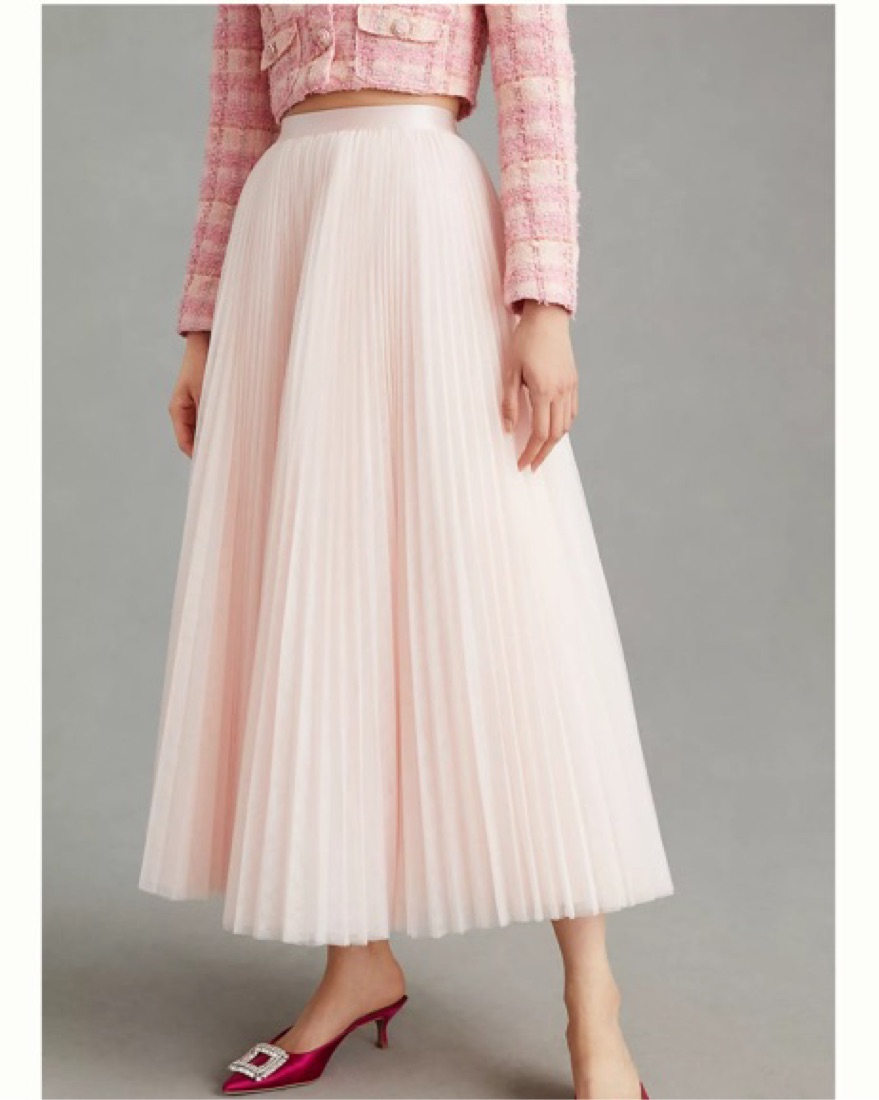 Anthropologie Blush Pink Ballerina Skirt by Anthropologie - Pickle