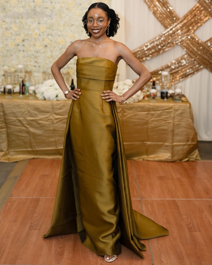 Solace London Tiffany Maxi Dress in Gold by Solace London - Pickle