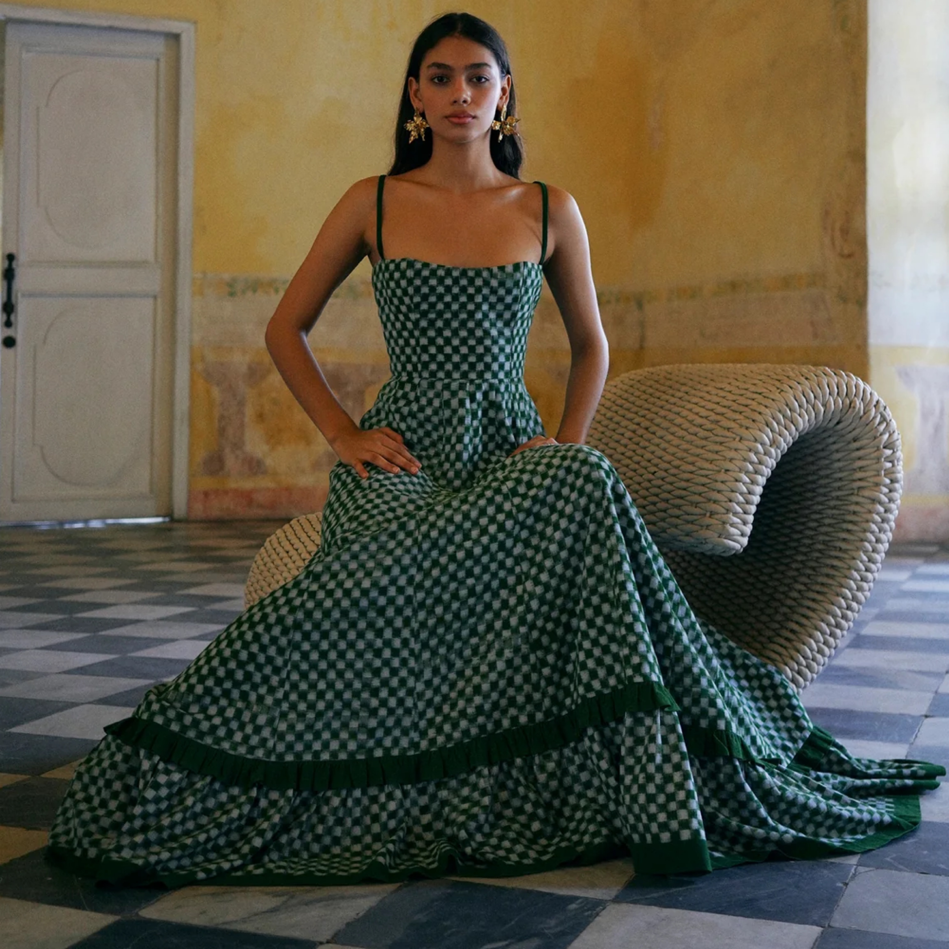 De Castro Checkmate Dress