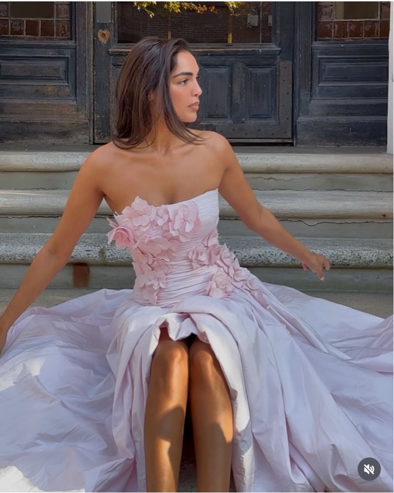 Aje Splendour Flower Gown by Aje - Pickle