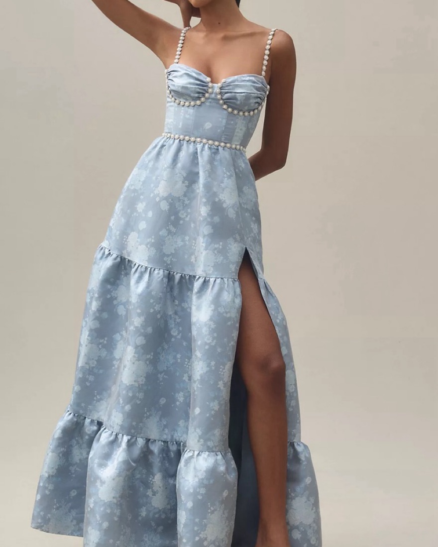 エムミーエメ Classical dot tiered onepiecee M me eme Classical dot tiered onepiecee - メルカリ