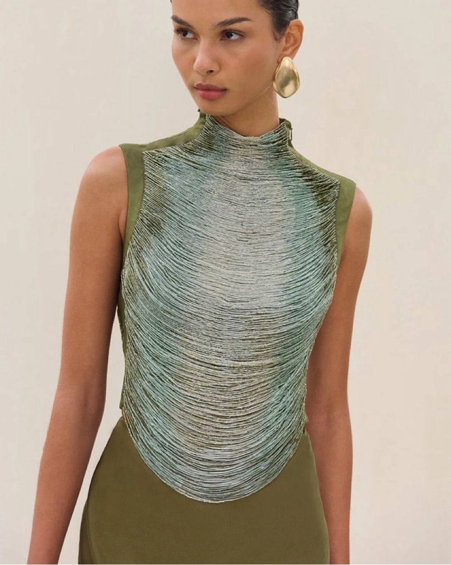 Cult Gaia Taraji Top + Chantel Skirt by Cult Gaia - Pickle