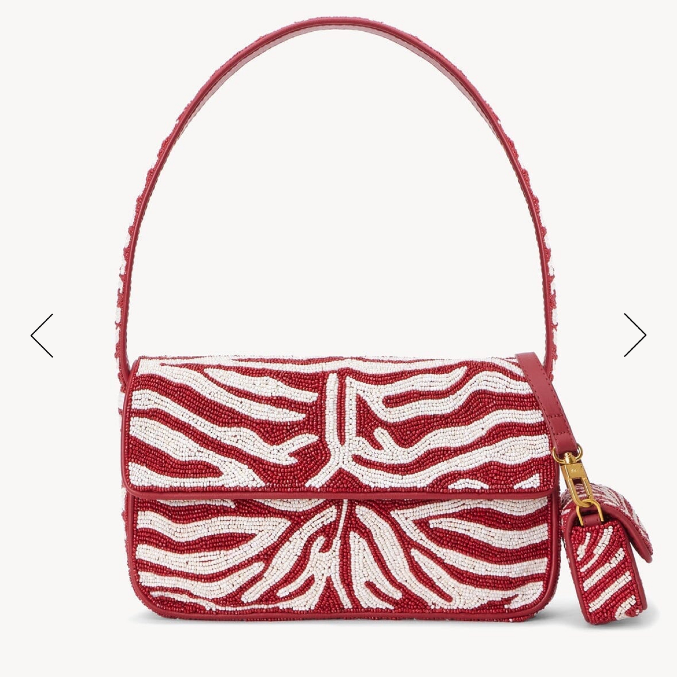 STAUD - TOMMY BAG SCARLET WHITE by Staud - Pickle