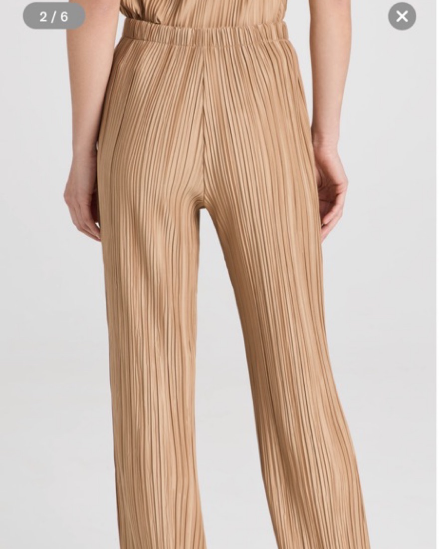 Anine Bing Billie Pants In Cream by Anine Bing - Pickle