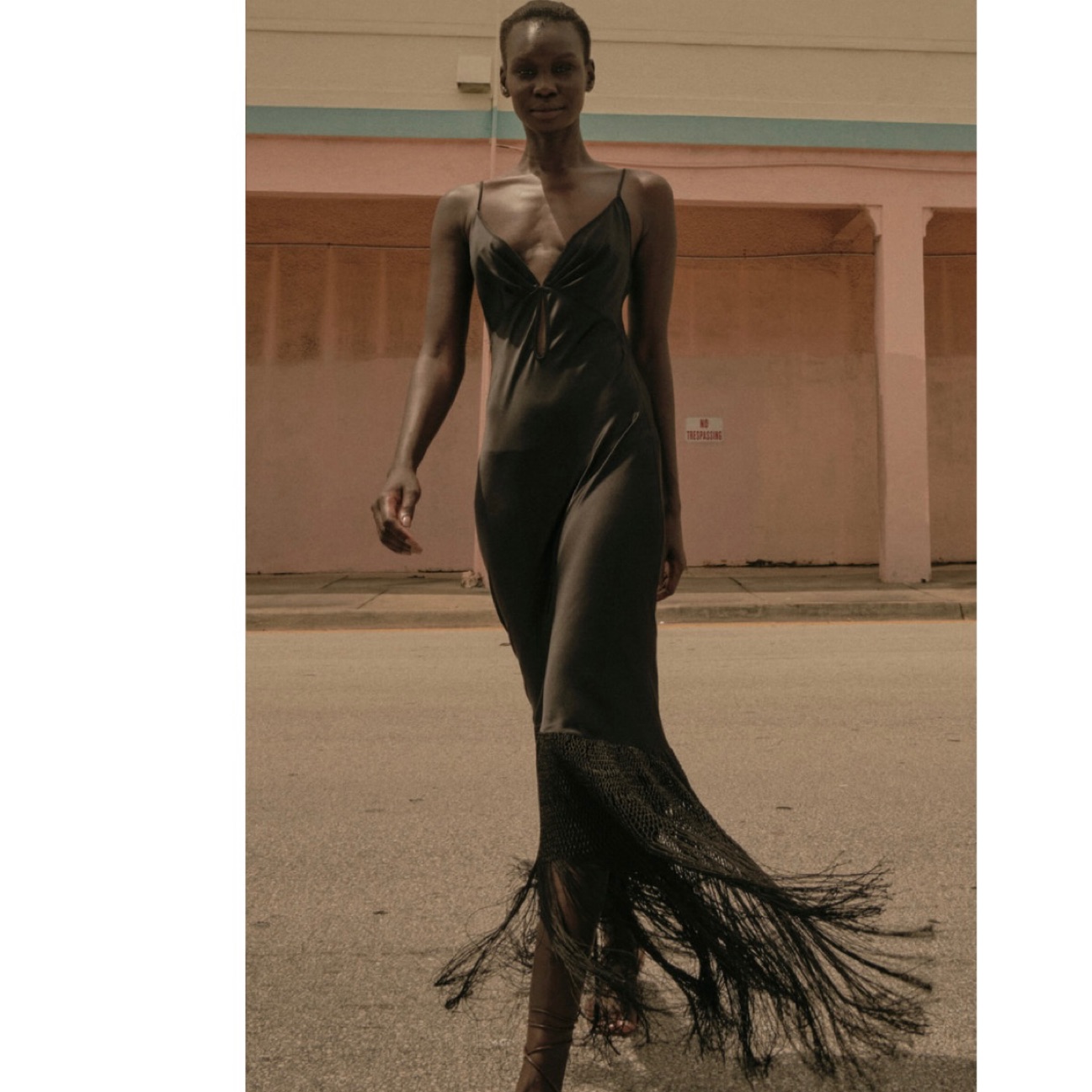 Johanna Ortiz Studio 54 Silk Slip Dress by Johanna Ortiz - Pickle