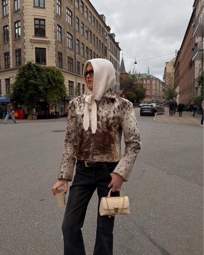 Cowhide Jacket by Nasty Gal - Pickle