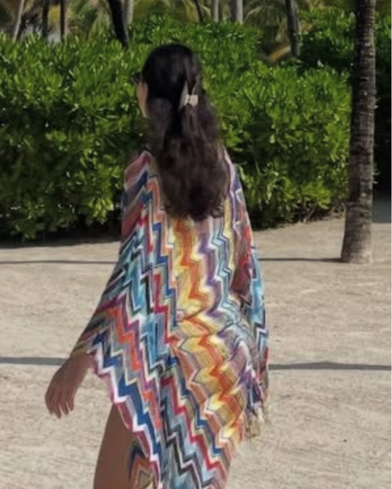 Missoni Short Coverup With Fringe by Missoni - Pickle