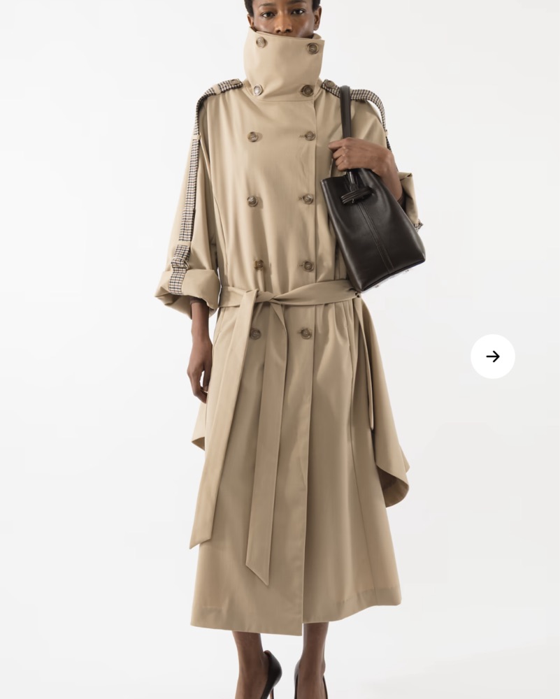 Arakii Drop Waist Trenchcoat by Arakii - Pickle