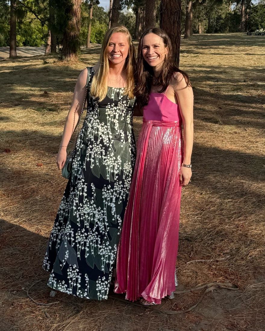 Alice + Olivia Pink Pleated Maxi Dress by Alice & Olivia - Pickle