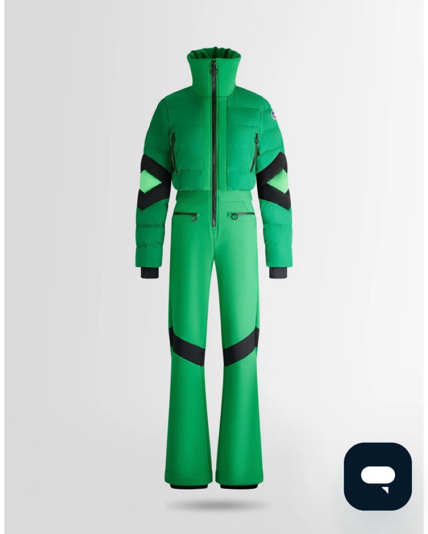 Fusalp Green Ski Suit by Fusalp - Pickle