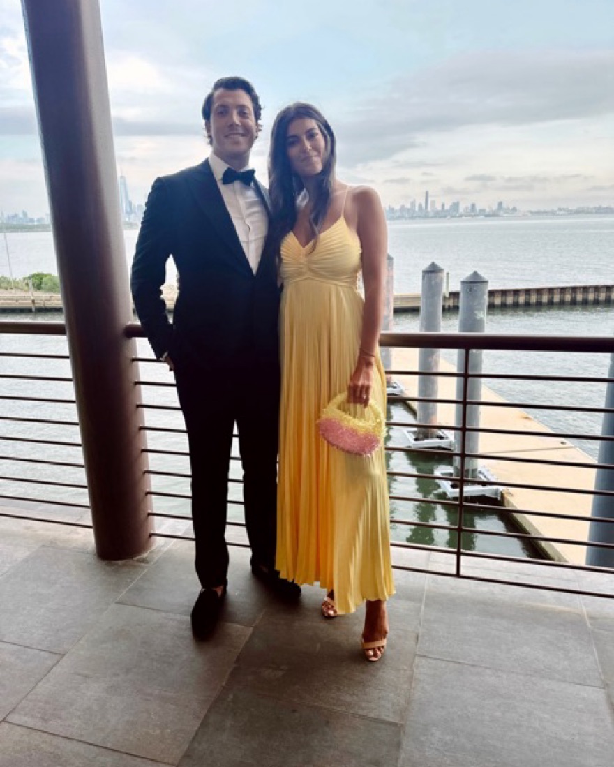 ALC Aries Yellow Pleated Satin Maxi by ALC - Pickle