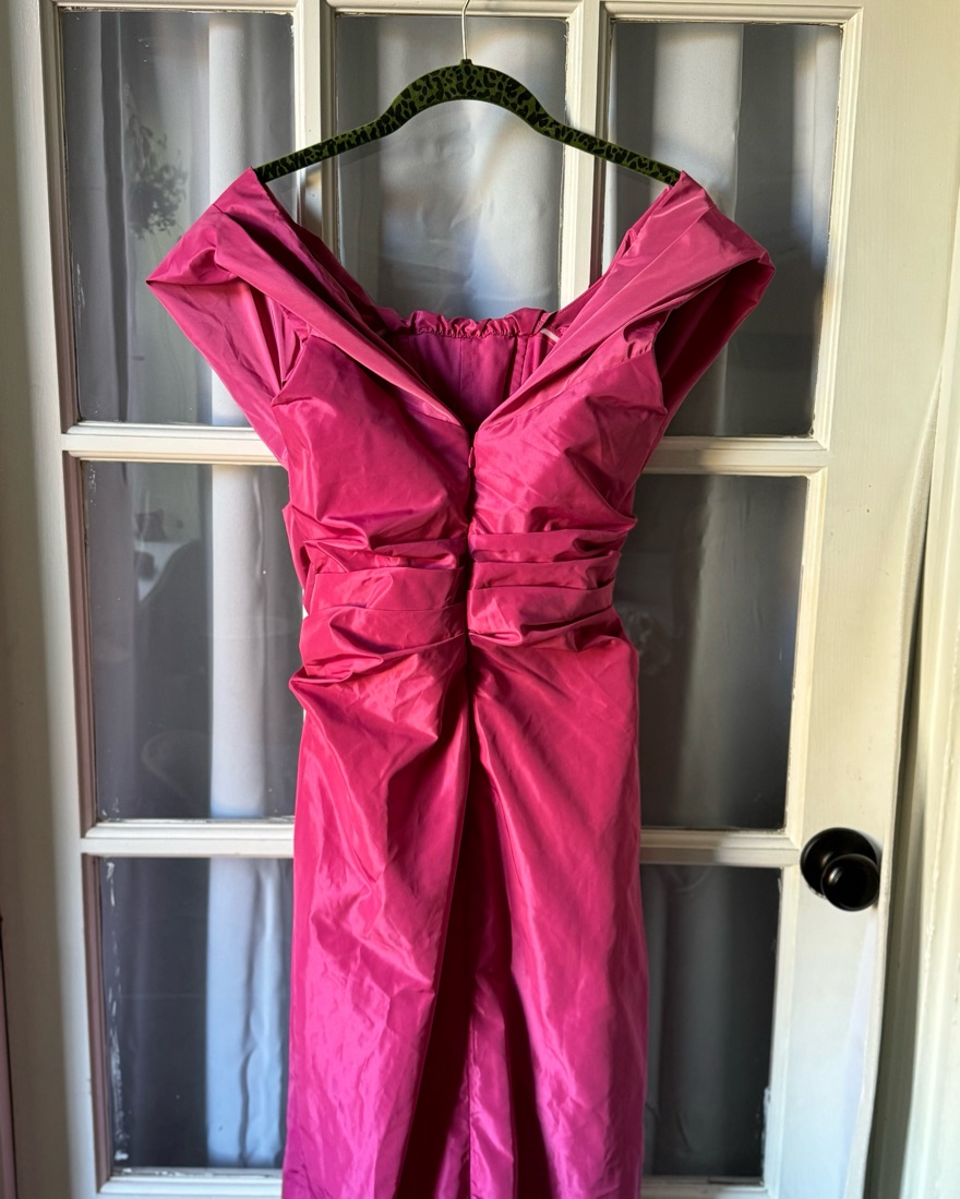 Staud Andrea Off Shoulder Dress | Pickle
