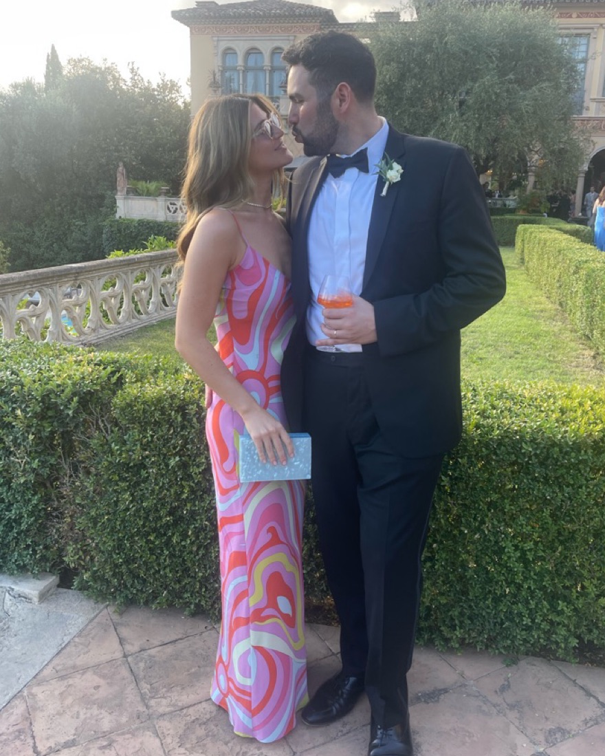 Pucci Marmo-Print Silk Slip Dress by Pucci - Pickle