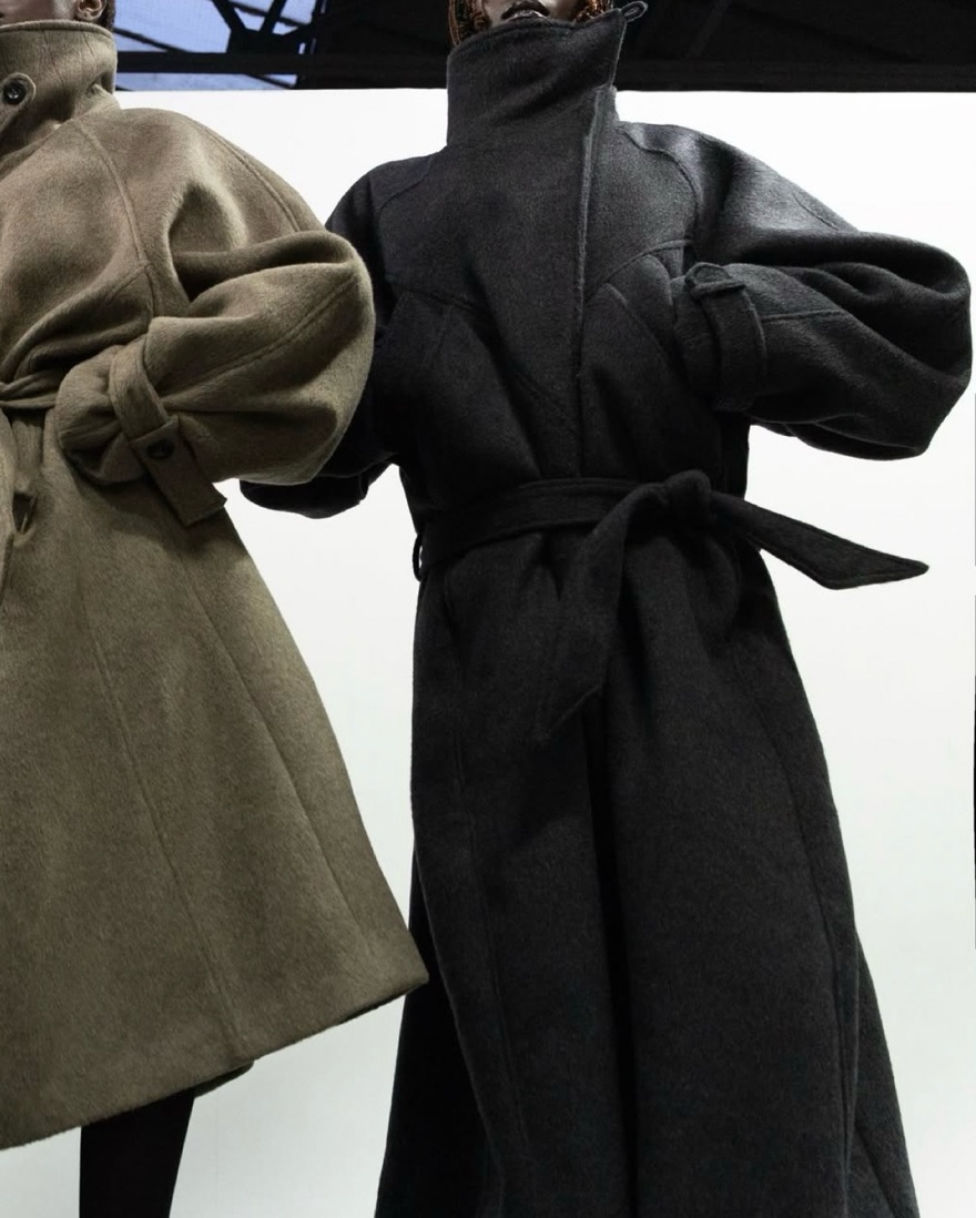 NO FAITH trench Coat by No Faith Studios - Pickle