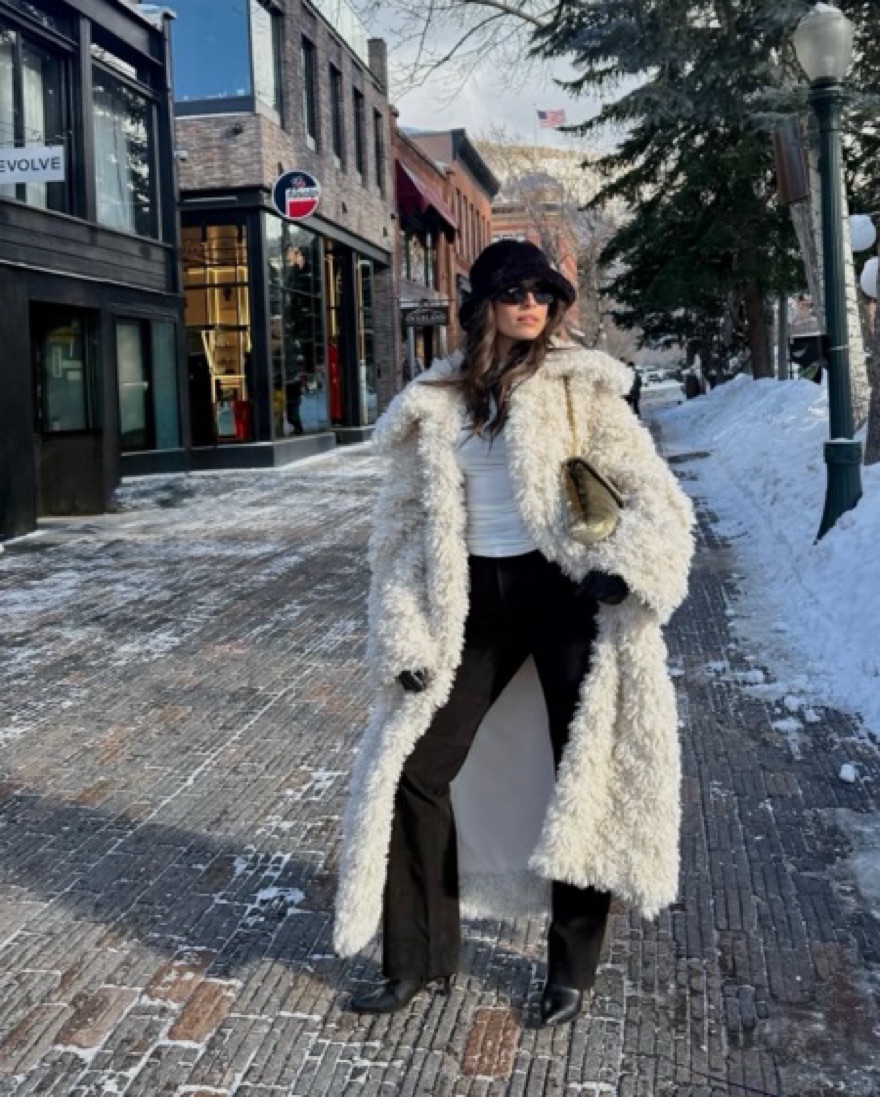 Sold Out! Khy Faux Fur Coat by Khy - Pickle