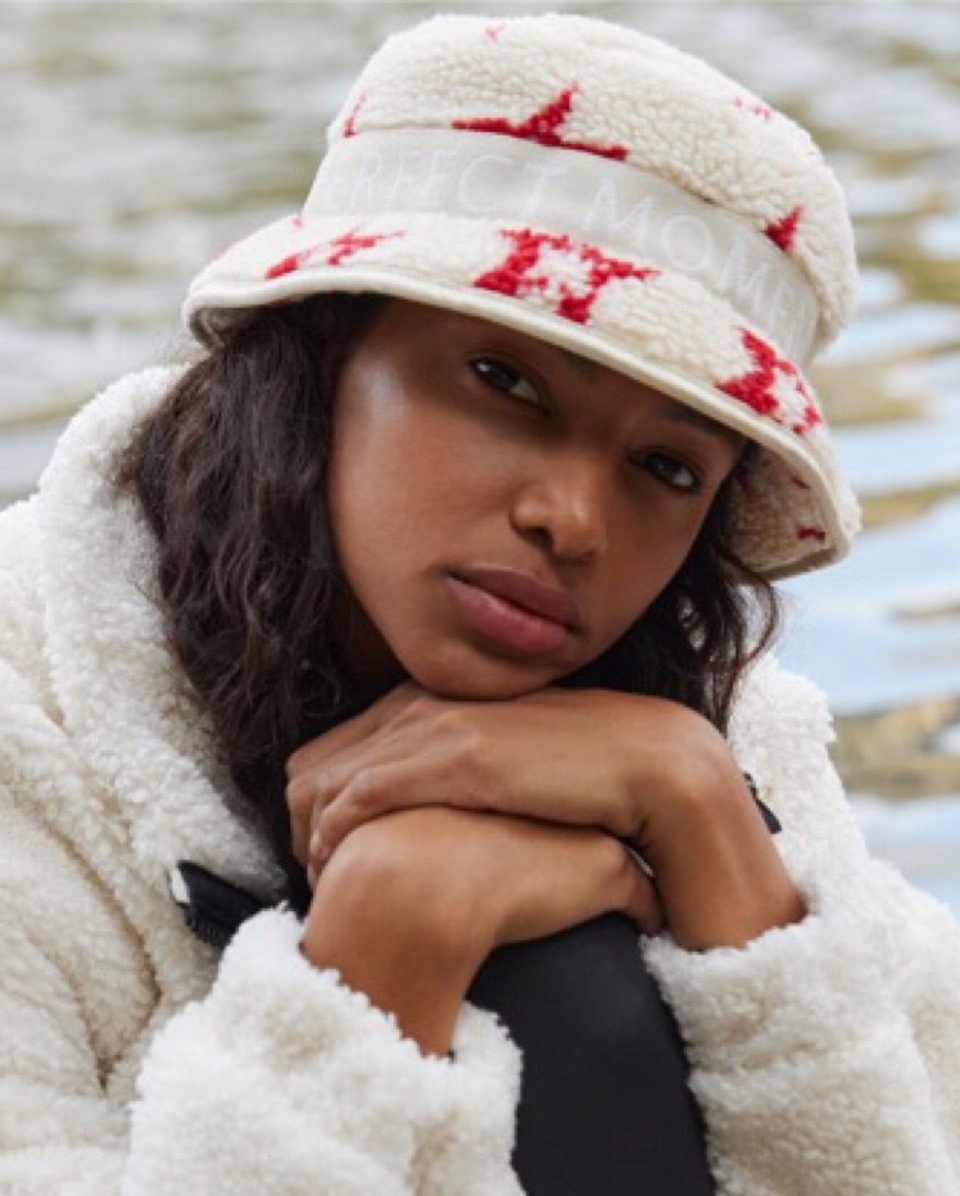 Perfect Moment Sherpa Bucket Hat by Perfect Moment - Pickle