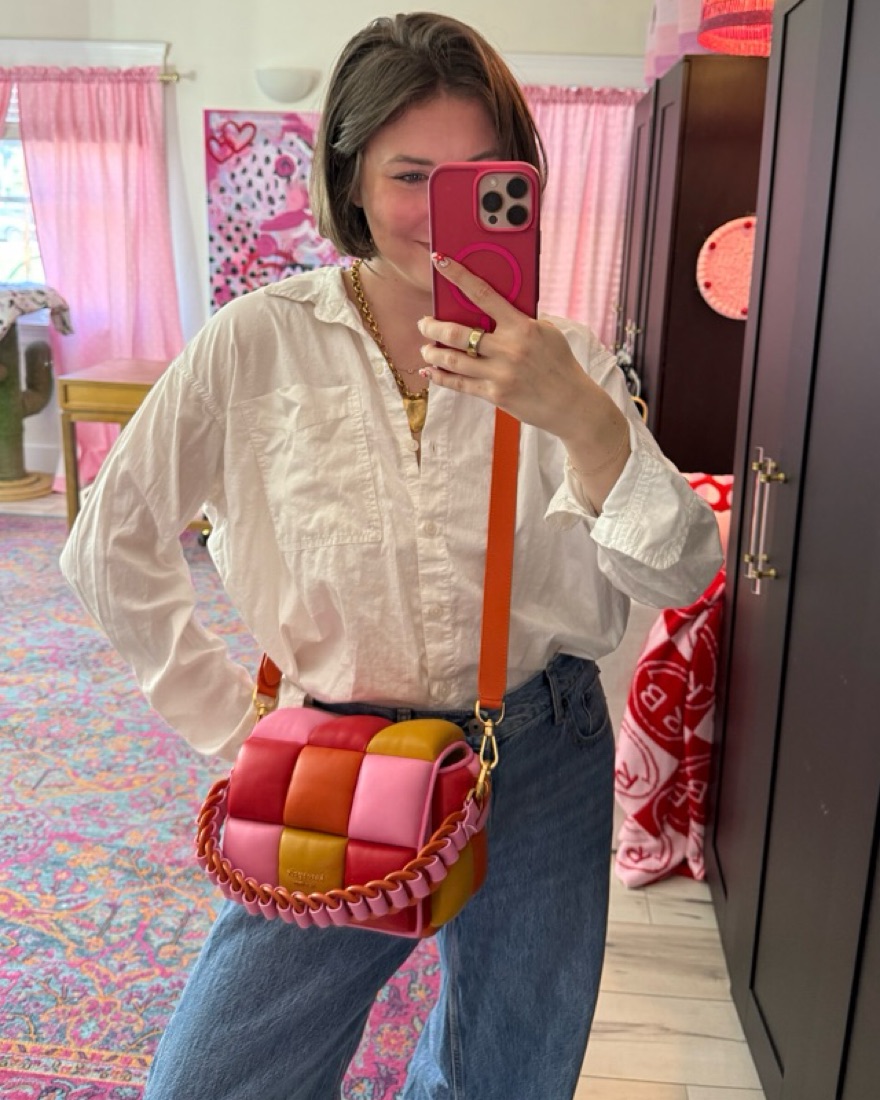 Kate Spade Boxxy Bag Pink Purse by Kate Spade - Pickle