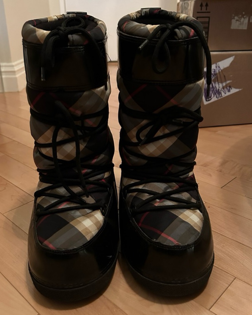 新品未使用 BURBERRY スノーブーツ EURサイズ27 17cm 【公式通販】