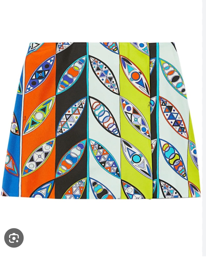 Pucci Silk printed Mini skirt by Pucci - Pickle