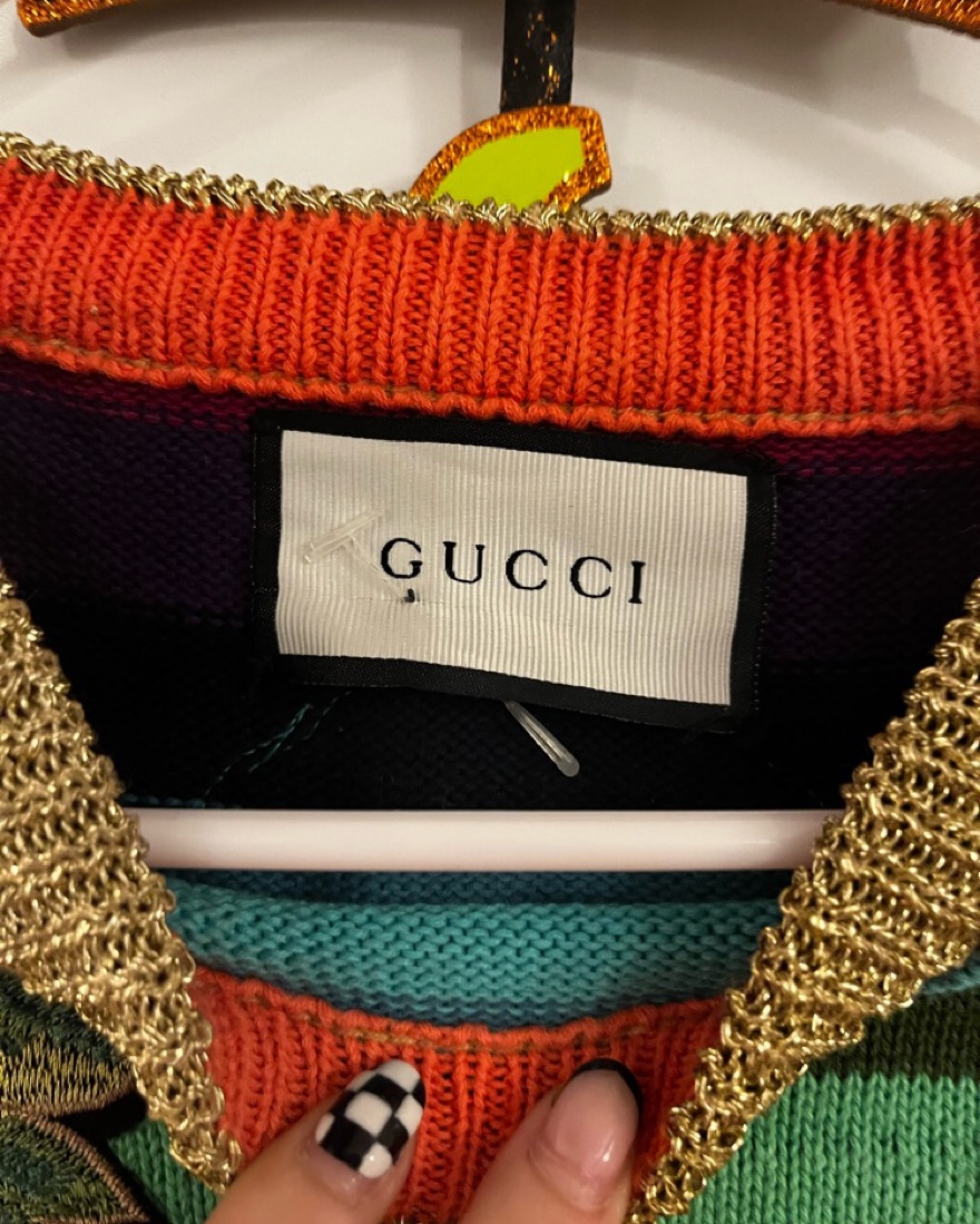 GUCCIカラフルニット US