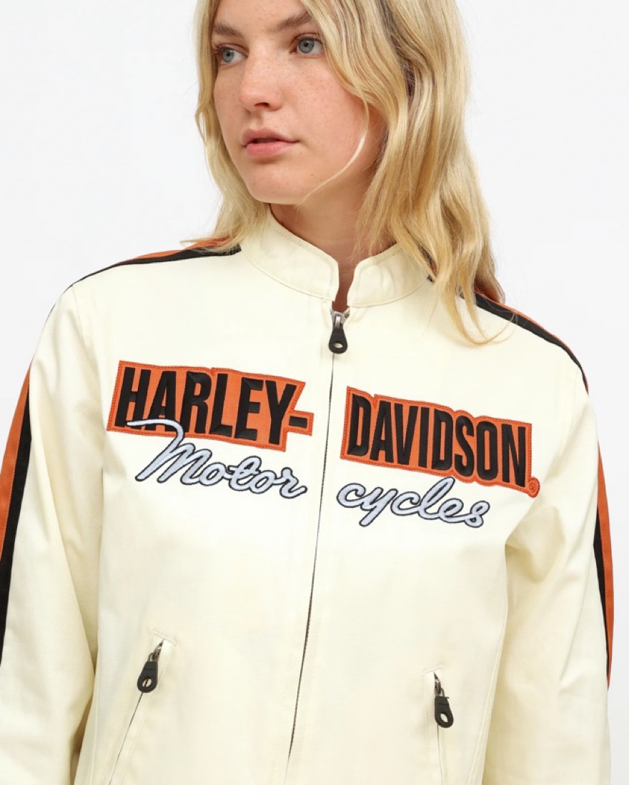 Harley Davidson Vintage Jacket by Vintage Harley Davidson - Pickle