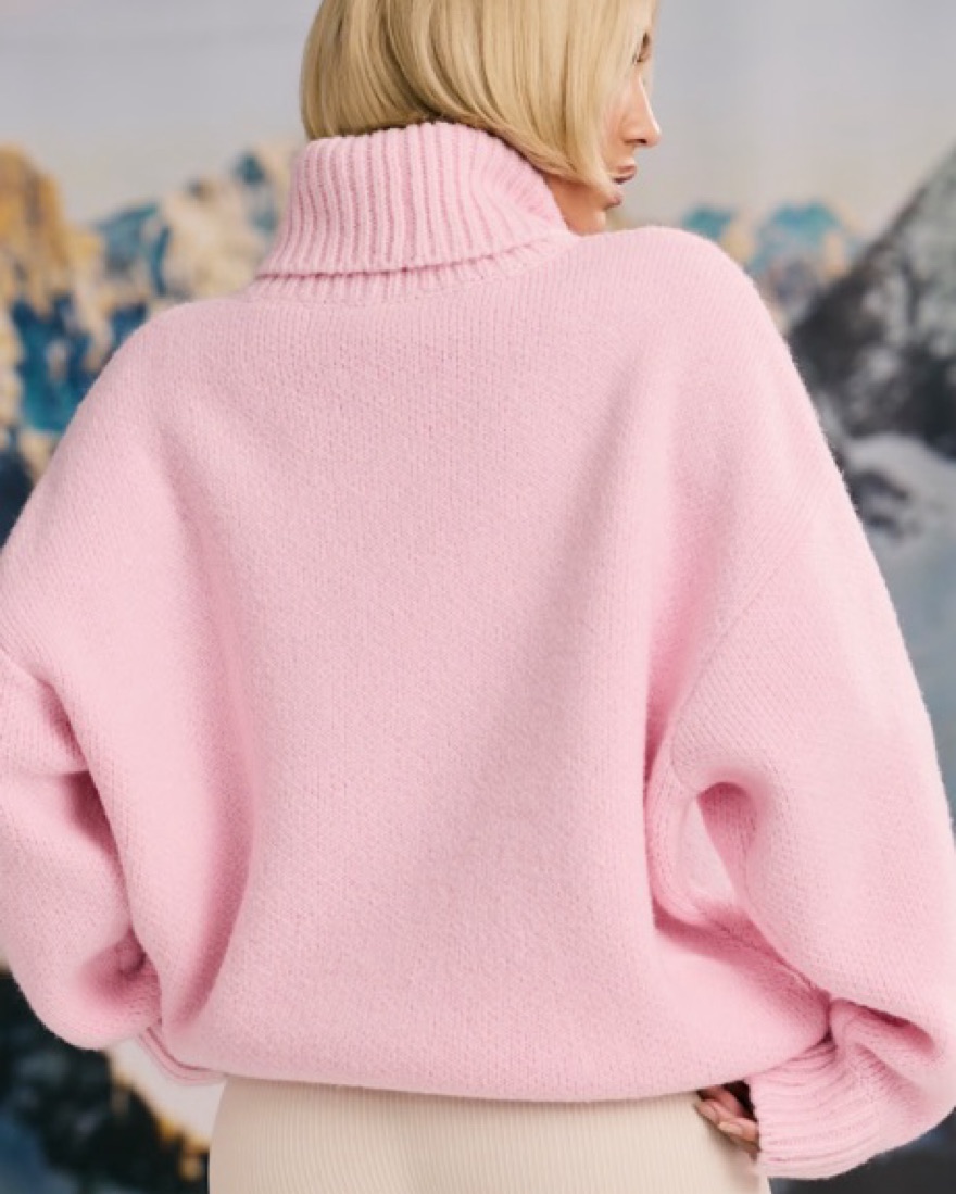 Sold Out Oh Polly Apres Ski Sweater by Oh Polly - Pickle