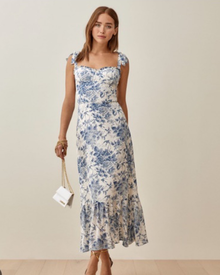 Reformation Nikita Dress by Reformation - Pickle