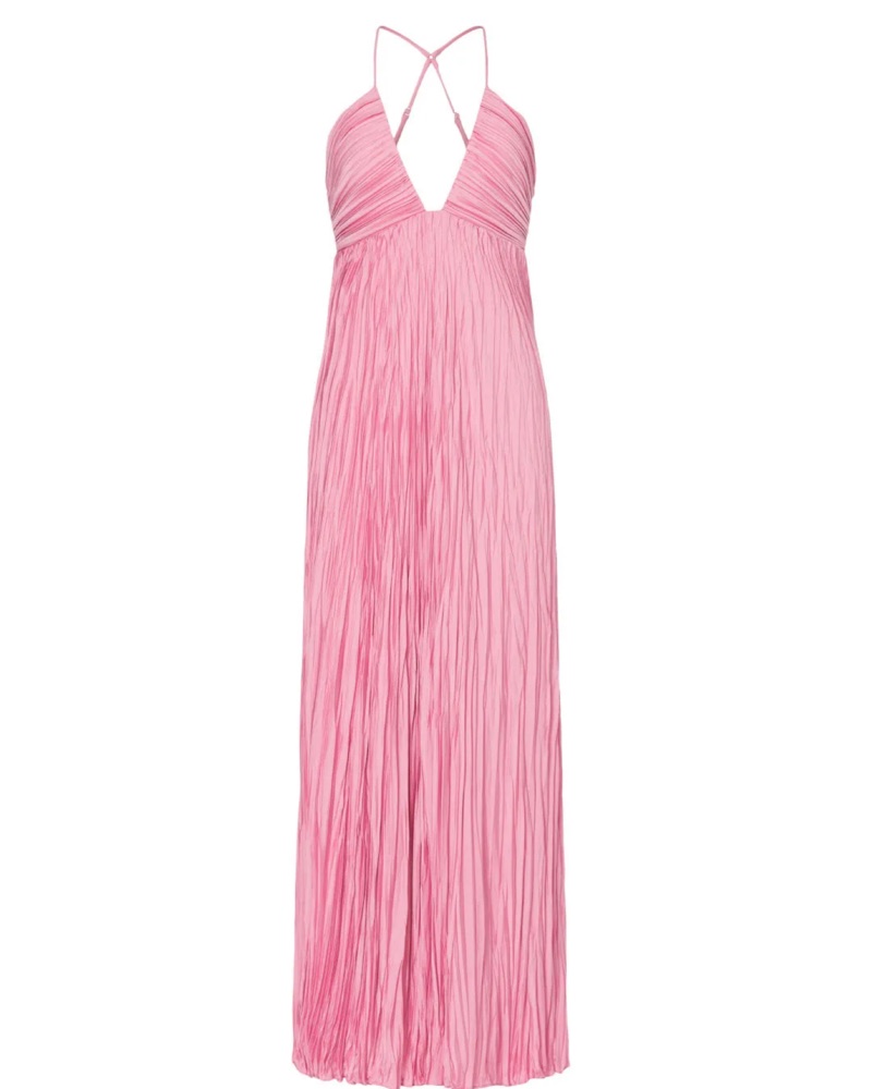 ALC pink pleated Angelica dress by ALC - Pickle