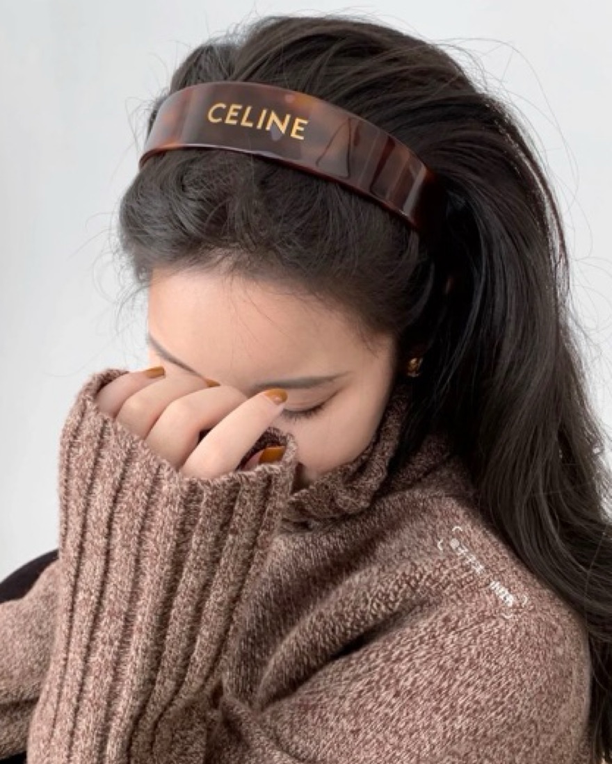 CELINE HEADBAND by Celine - Pickle