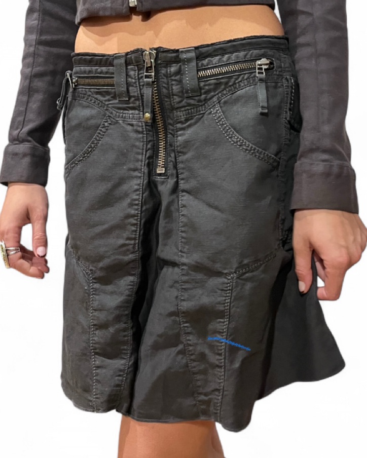 Marithe Françoise Girbaud Skirt by Marithe Francois Girbaud - Pickle