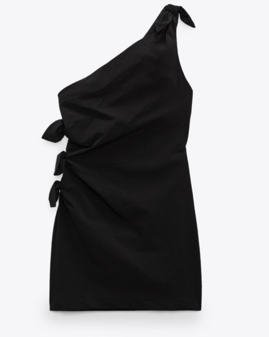 Zara Black Mini Dress by Zara - Pickle