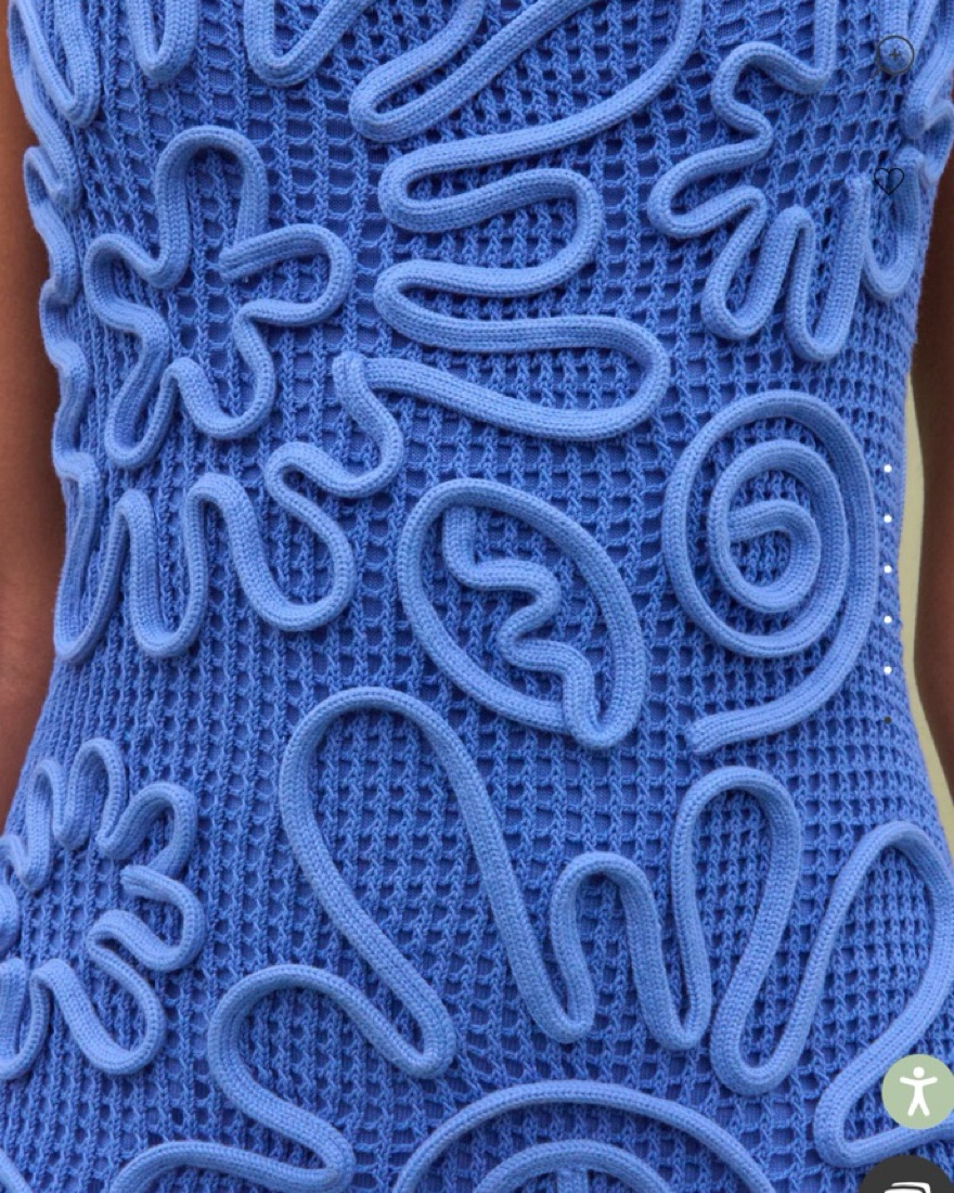 Cult Gaia NISSA KNIT DRESS Capri, Size S by Cult Gaia - Pickle