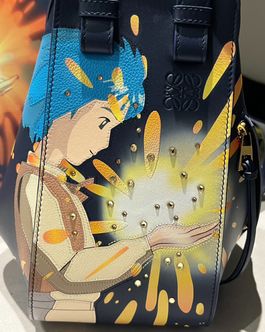 Loewe Howls Moving Castle Hammock Bag by Loewe - Pickle