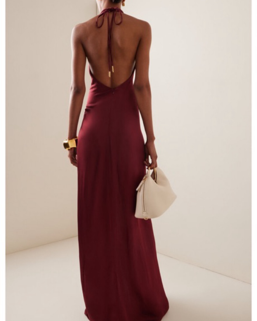 Silvia Tcherassi Jazmin Silk Gown by Silvia Tcherassi - Pickle