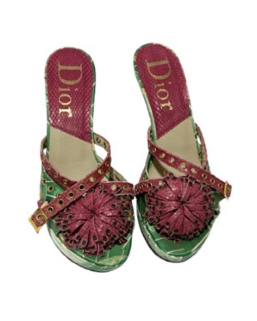 Dior Fall '03 Koi Heels by Dior - Pickle