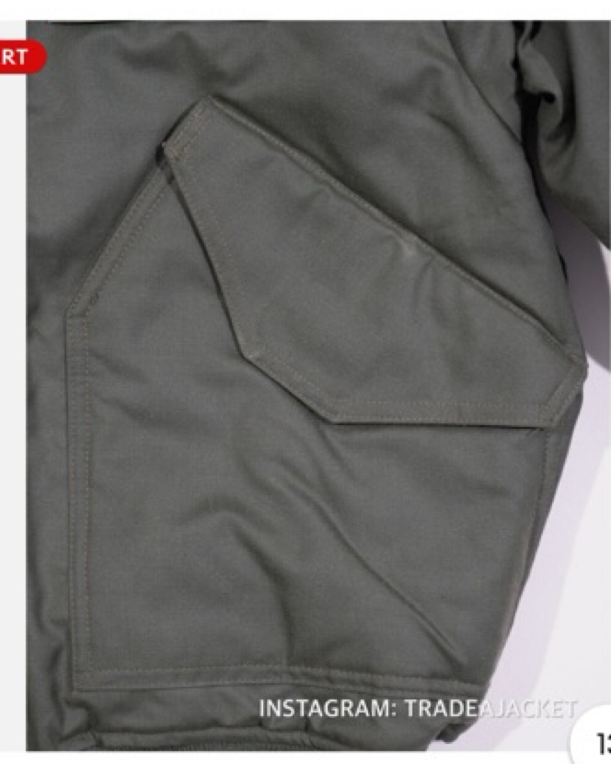 Gibson & Barnes Vintage Flight Jacket by Vintage - Pickle