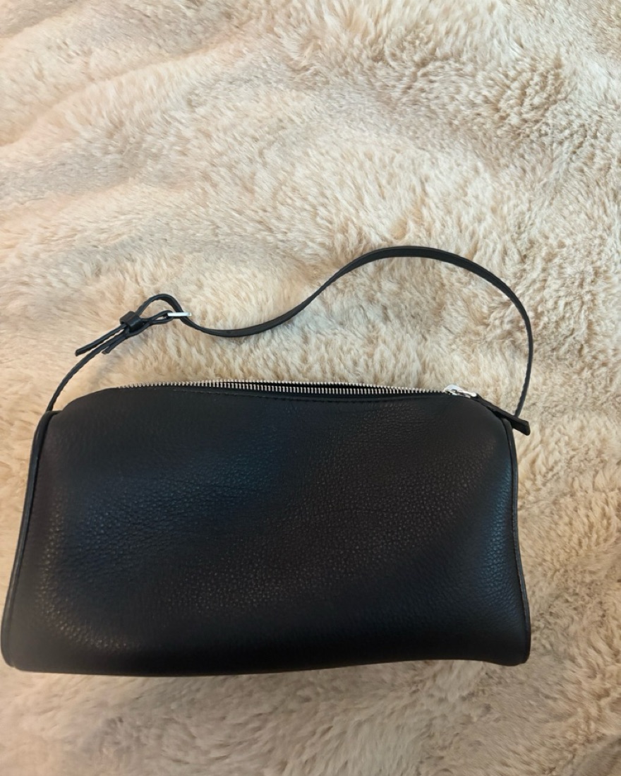 Row 90s bag black leather by The Row - Pickle