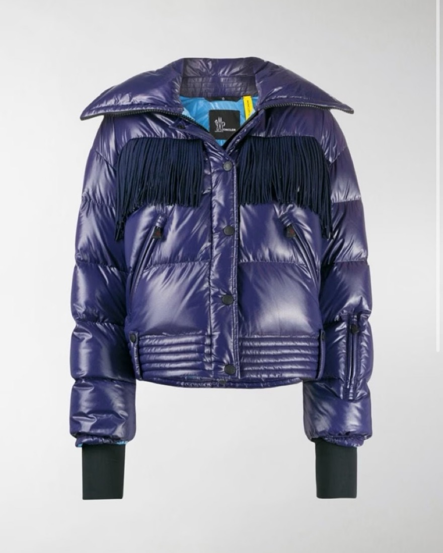 Moncler Grenoble Ski Jacket with Fringe by Moncler - Pickle