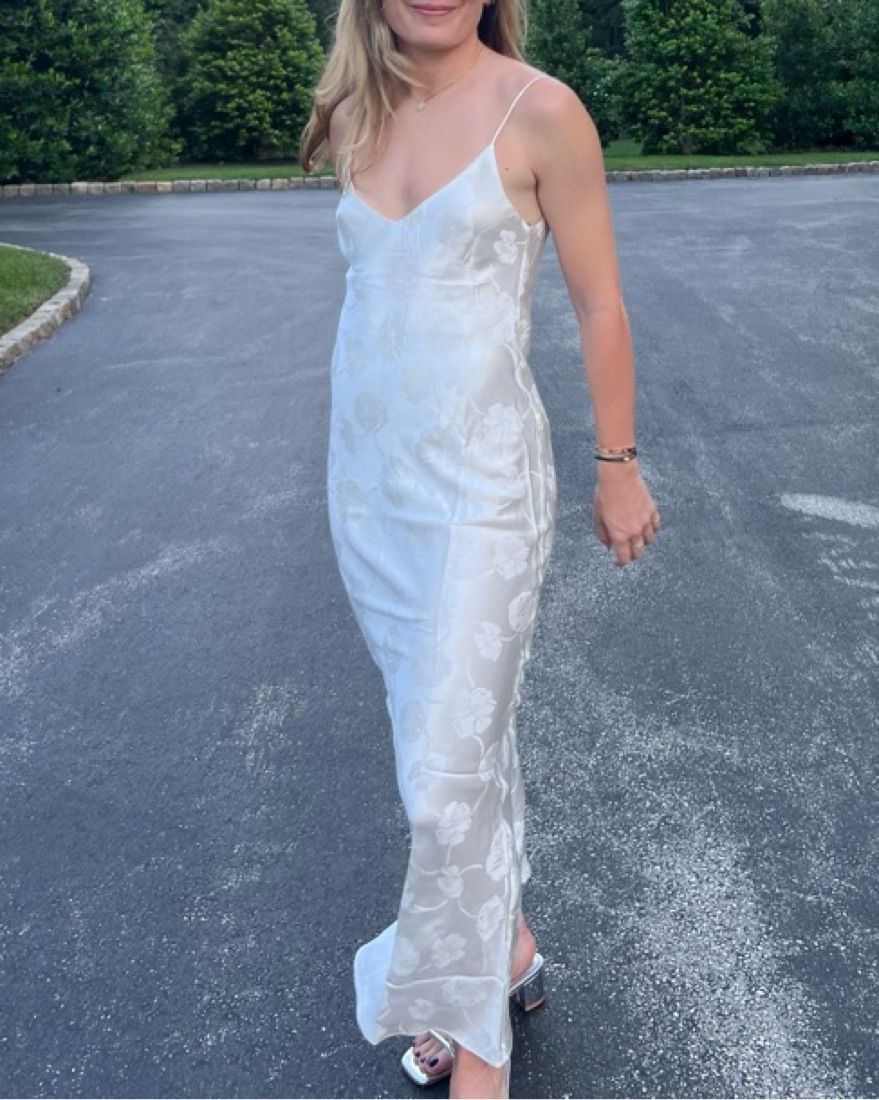 Realisation Par Lily Jacquard Dress by Realisation Par - Pickle