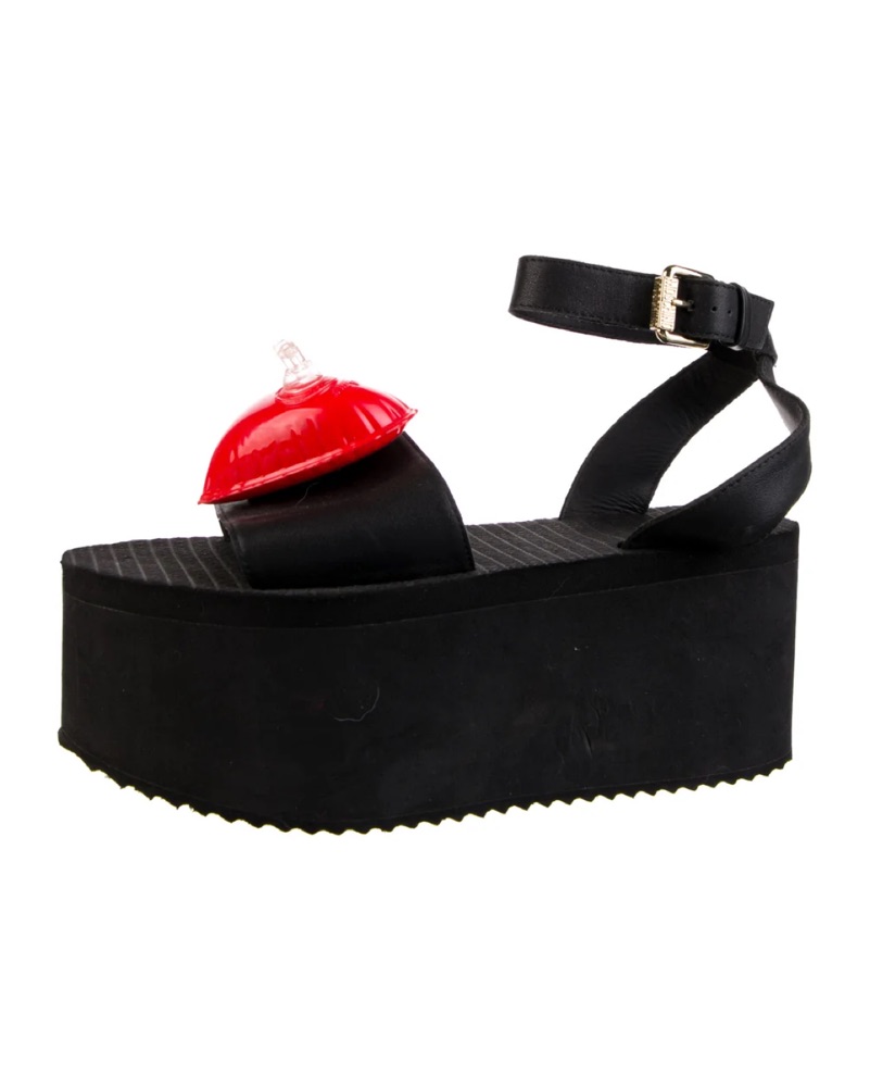 Moschino S/S 2023 Inflatable Sandals by Moschino - Pickle