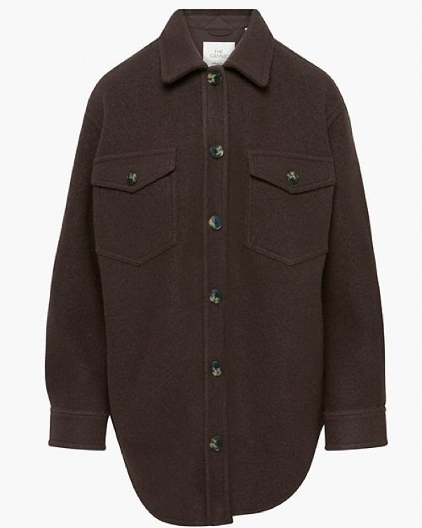 Wilfred Free The Ganna Shirt Jacket by Aritzia - Pickle