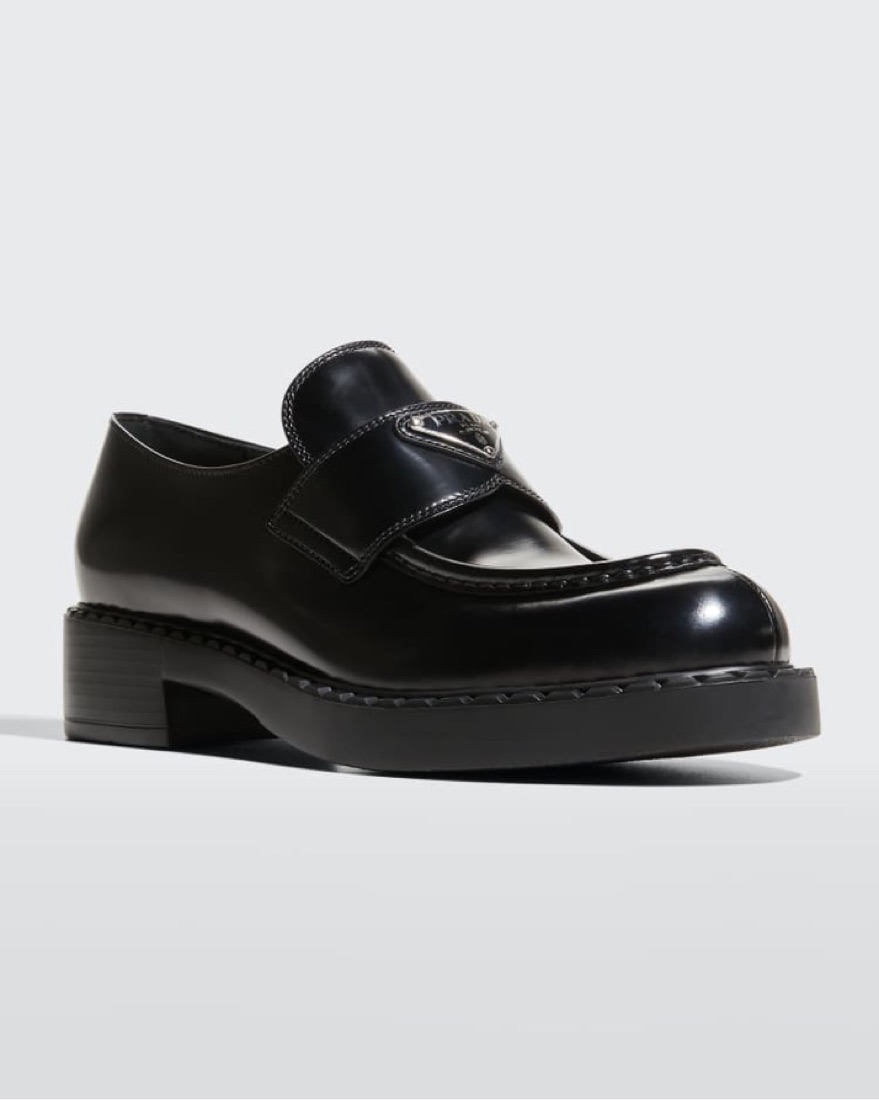 靴 prada archive studs leather shoes loafer 靴 prada archive studs leather shoes loafer Archive PRADA