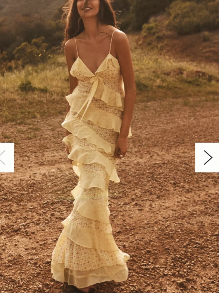 For Love & Lemons Debby Dress by For Love & Lemons - Pickle