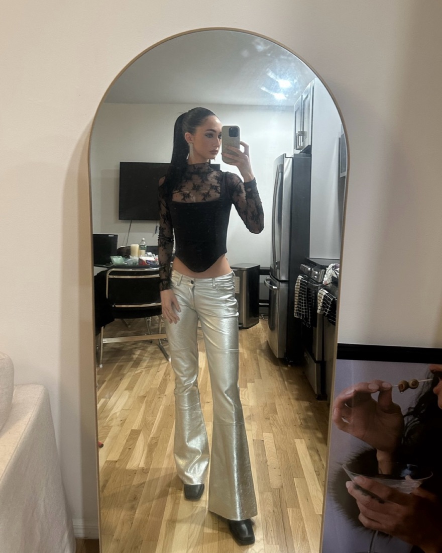 Von Dutch 2000s Leather Pants by Von Dutch - Pickle