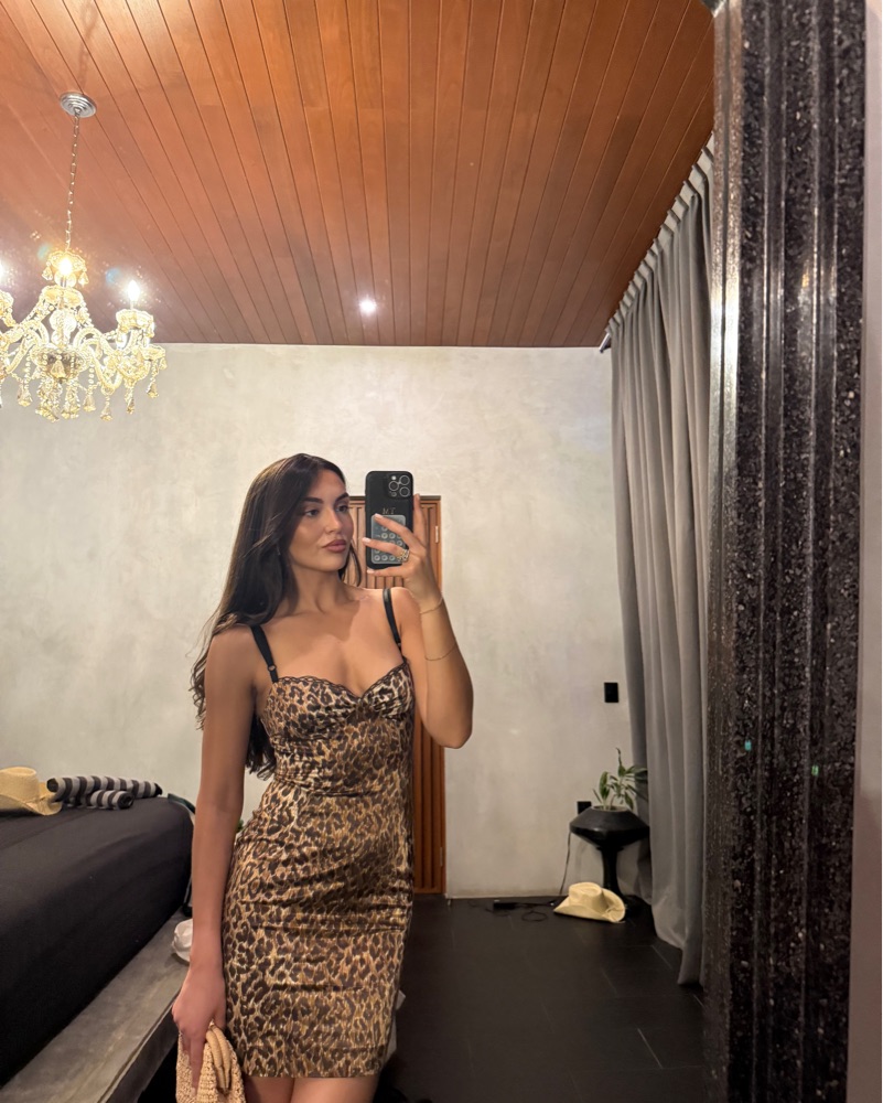 Vintage Dolce & Gabanna Cheetah Dress by Dolce + Gabbana - Pickle