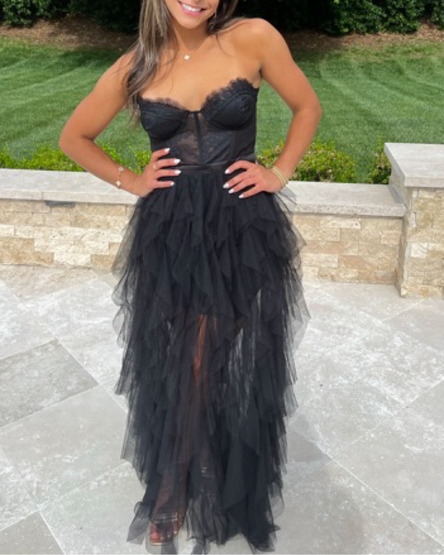 For Love & Lemons x REVOLVE Bustier Gown by For Love & Lemons - Pickle