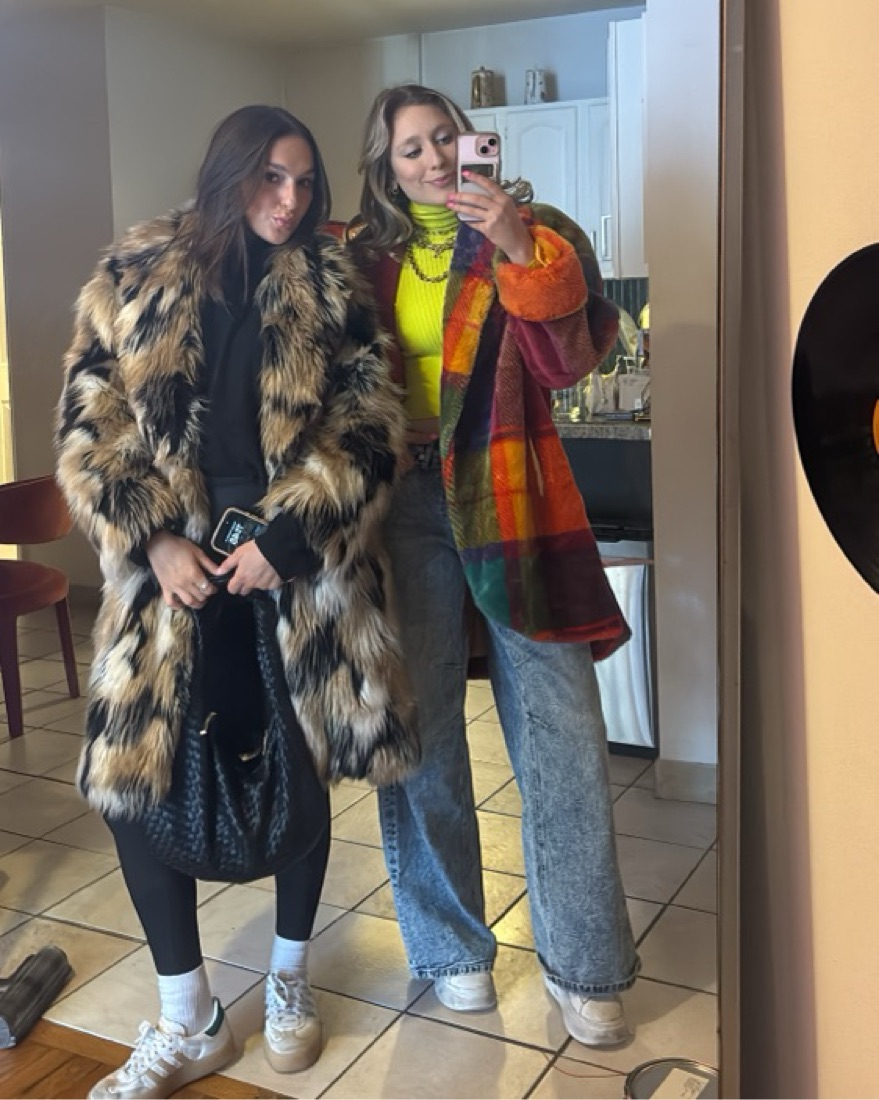 Alice And Olivia Faux Fur Coat by Alice & Olivia - Pickle