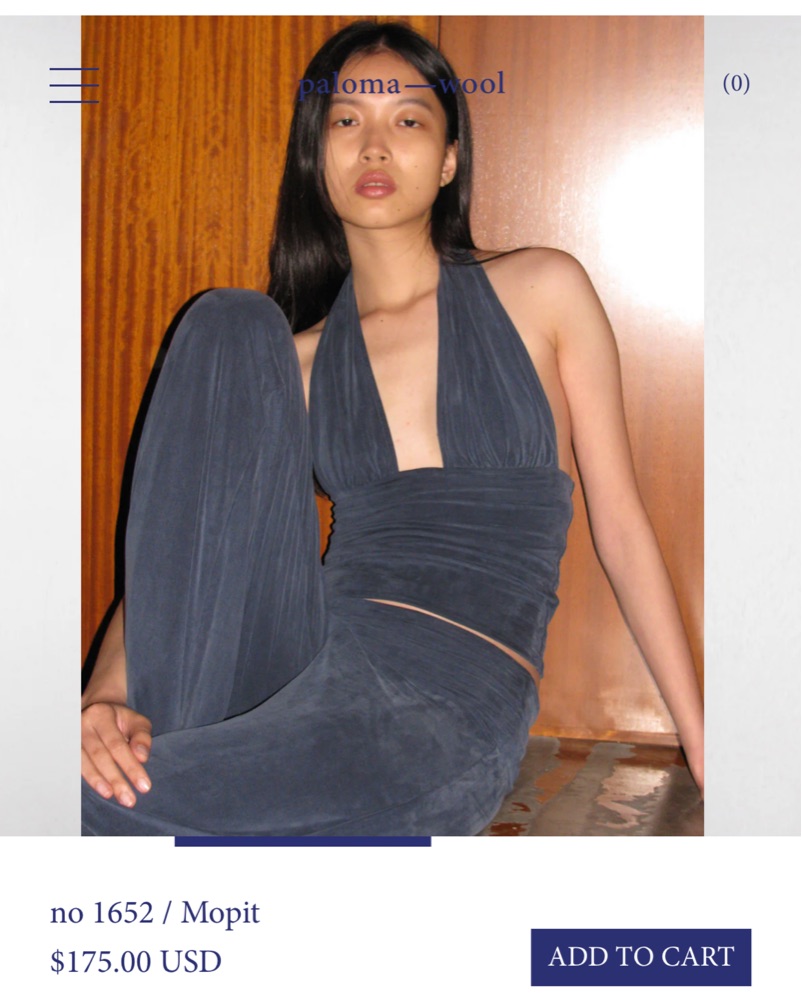 Sold Out Halter Top Paloma Wool by Paloma Wool - Pickle