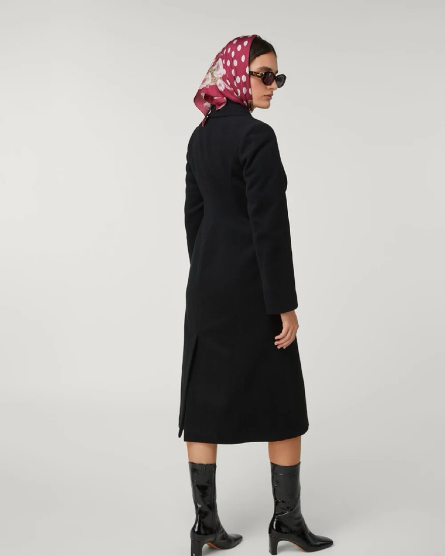Rouje Federico Coat by Rouje Paris - Pickle
